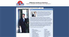 Desktop Screenshot of cpr4sales.com